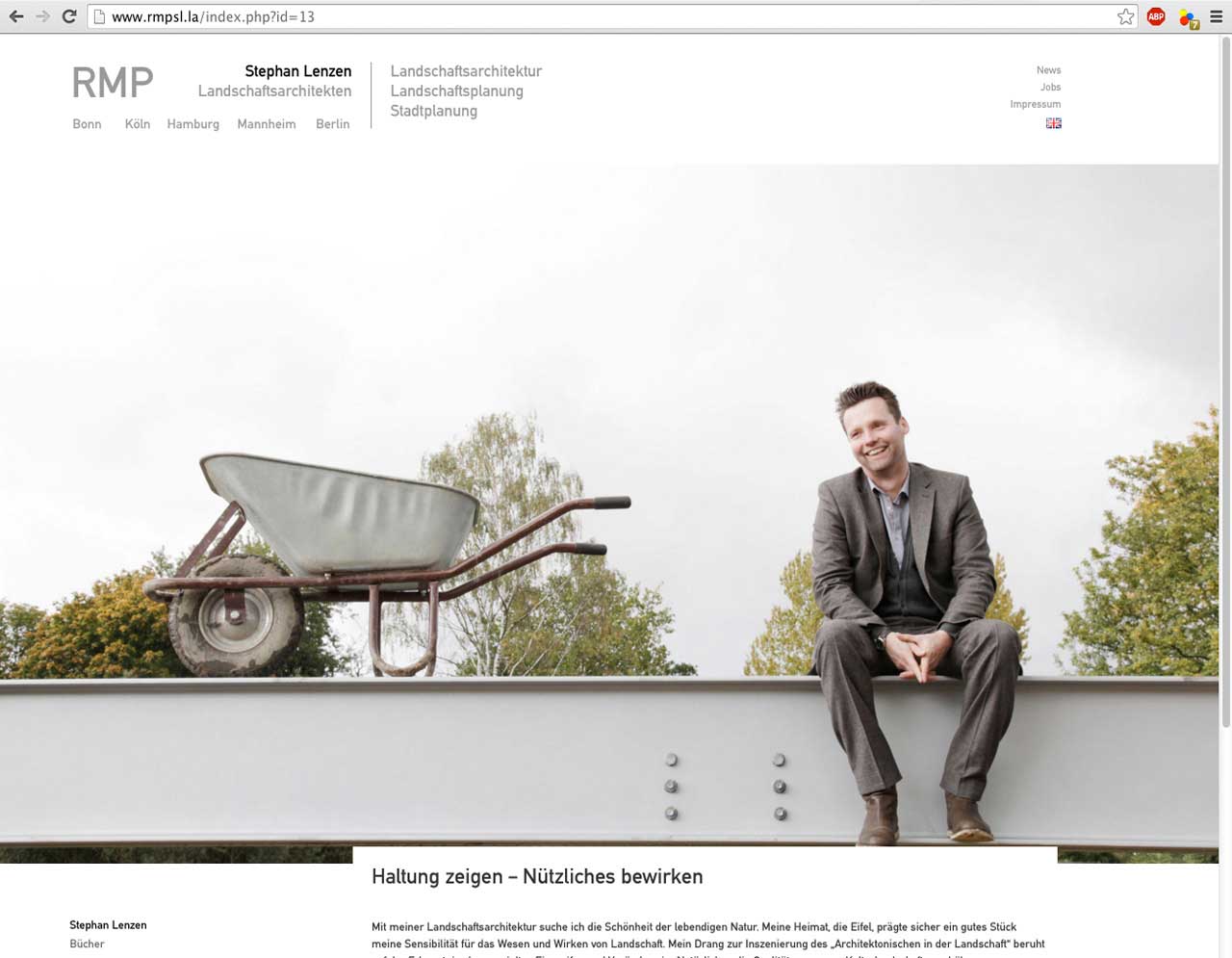 RMP Stephan Lenzen Website